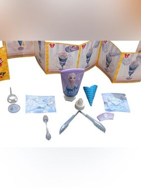 ZURU MINI BRANDS | Frozen Soft Serve Set | Full Set | Elsa Disney Toy